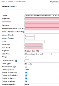 Data Point Properties – ei3 Knowledge Database